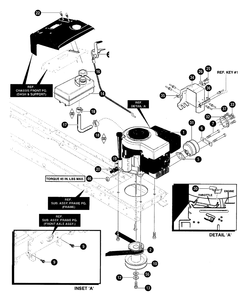 Part Location Diagram of 712064 Briggs and Stratton Screw, Lock